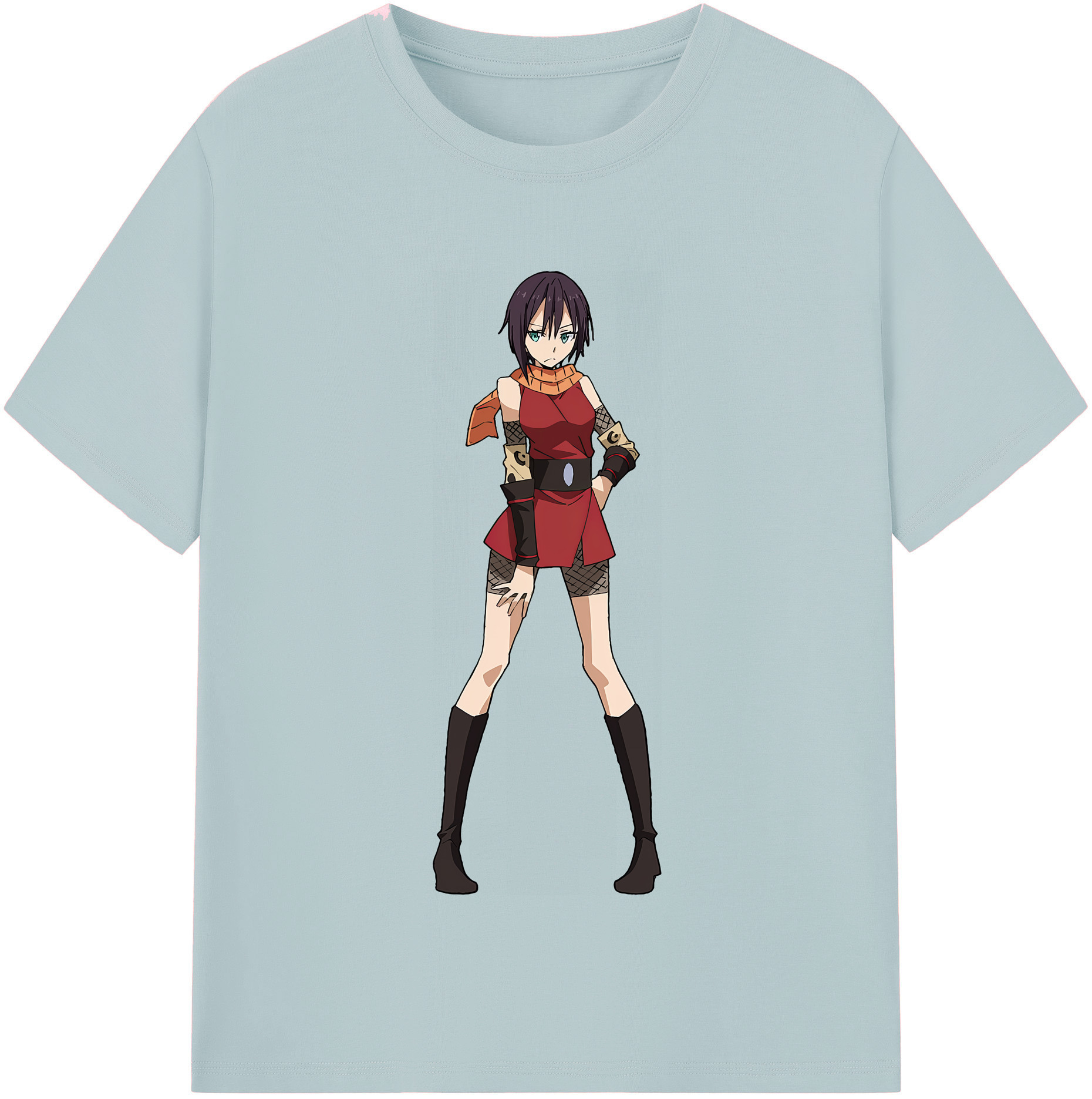 （画像用） 転スラ Regarding Reincarnated to Slime 綿100％半袖Tシャツ（フロントプリント）